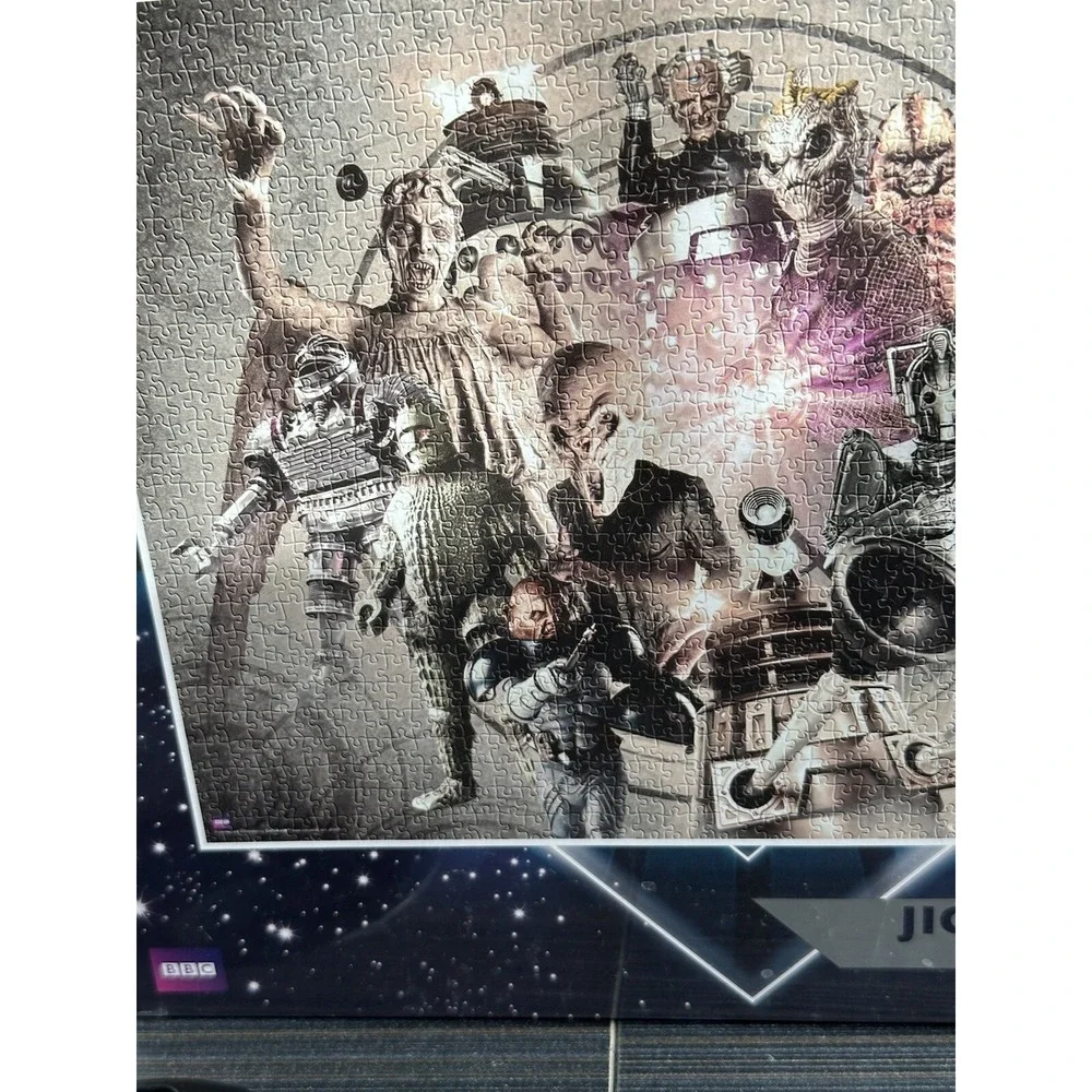 Doctor Who Sealed Vintage Lot Of 2 1000 Piece‎ Puzzles — VERY RARE- BRAND NEW
